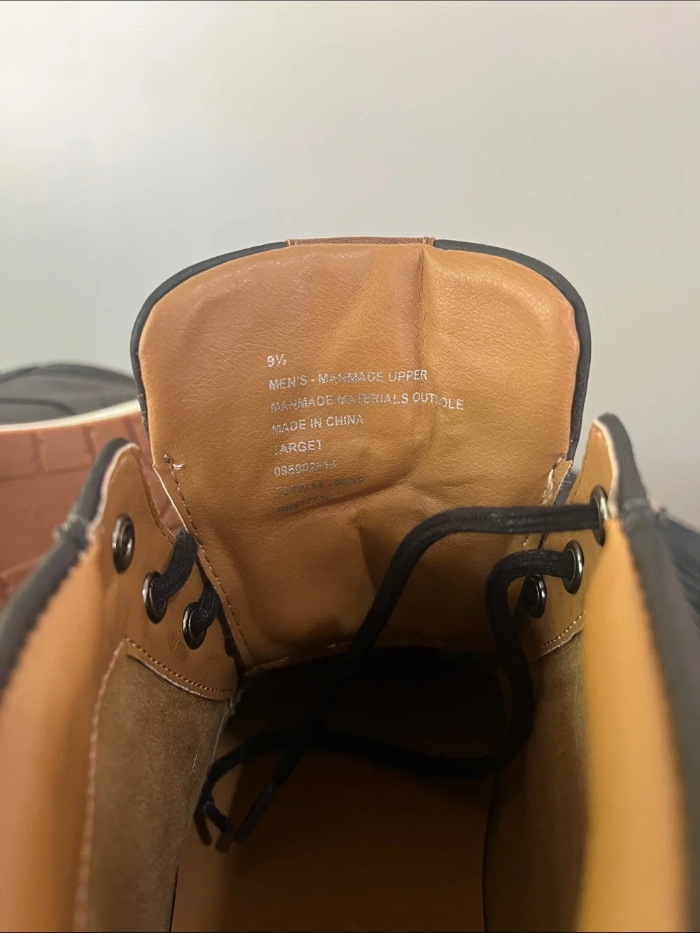 Goodfellow & Co Black and Tan Men’s Chukka Boots